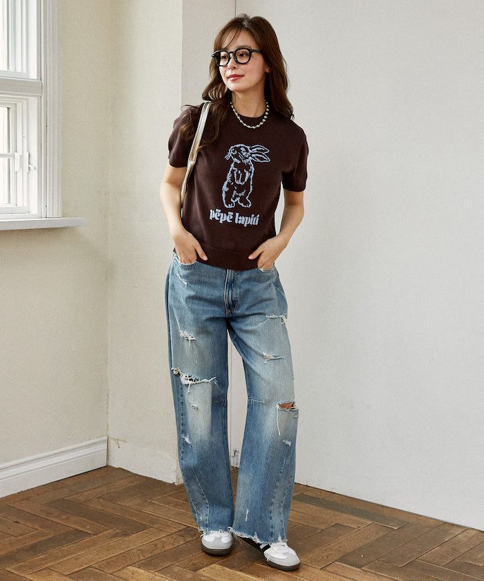 Rabbit Summer Knit Top Limited Edition