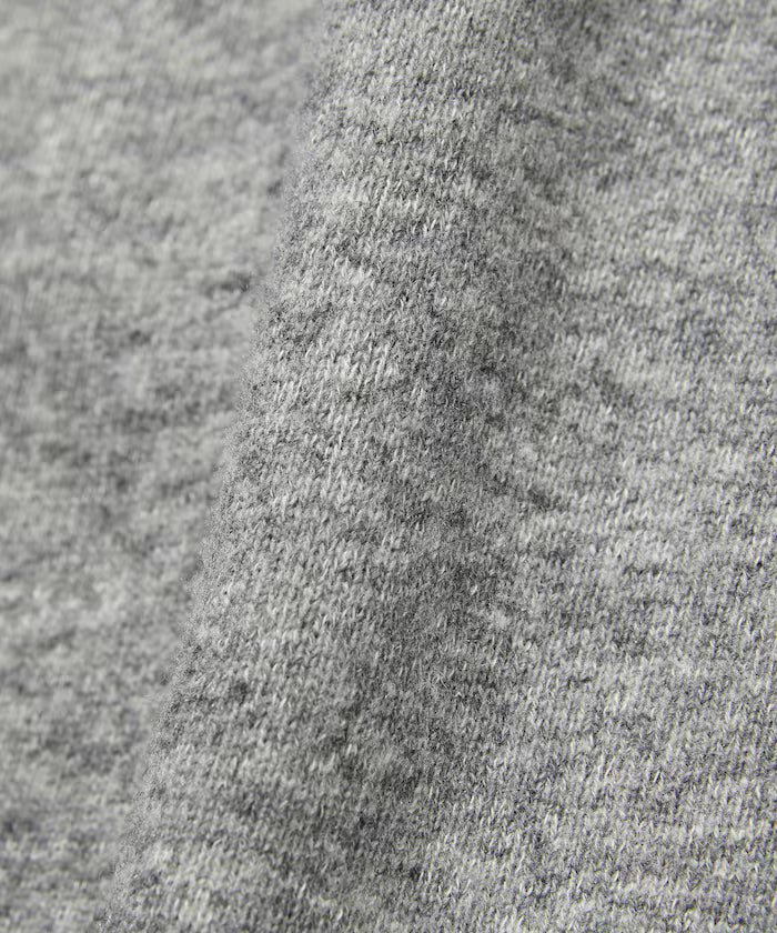 Merino Wool＋Cotton Loop Back Sweat Hoodie