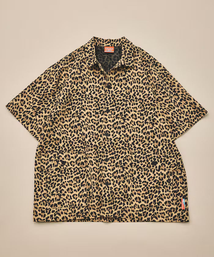 FREAK'S STORE for BEACH & FES Recycled Nylon Short Sleeve Shirt