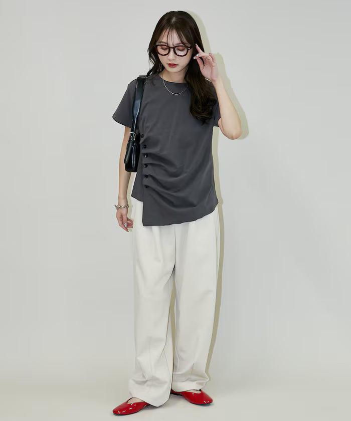 Button Design T-Shirt Limited Edition
