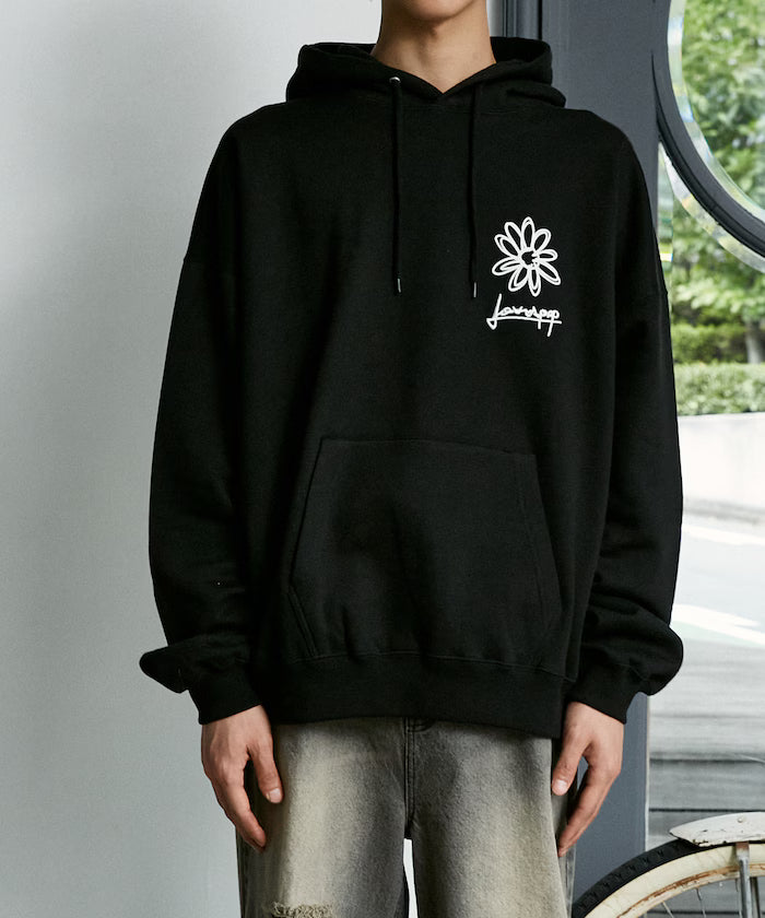 LOVE POP STUDIO FLOWER GRAPHIC HOODIE【Limited Edition】