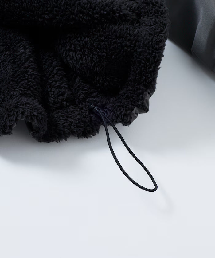 Relaxed Fit Nylon Fleece Reversible Stand Blouson [Limited Edition]