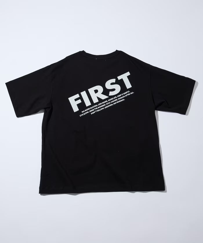 6 Ounce Front Logo Print Crew Neck T-Shirt / Back Print T-Shirt PRINT FRESH FIRST
