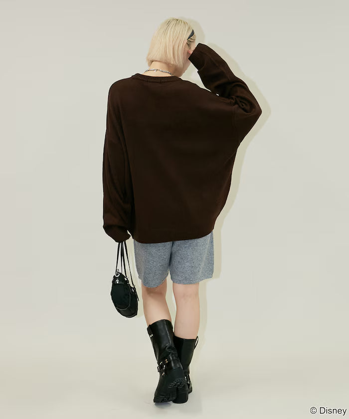 Knit Top Short Pants Set Up Limited Edition