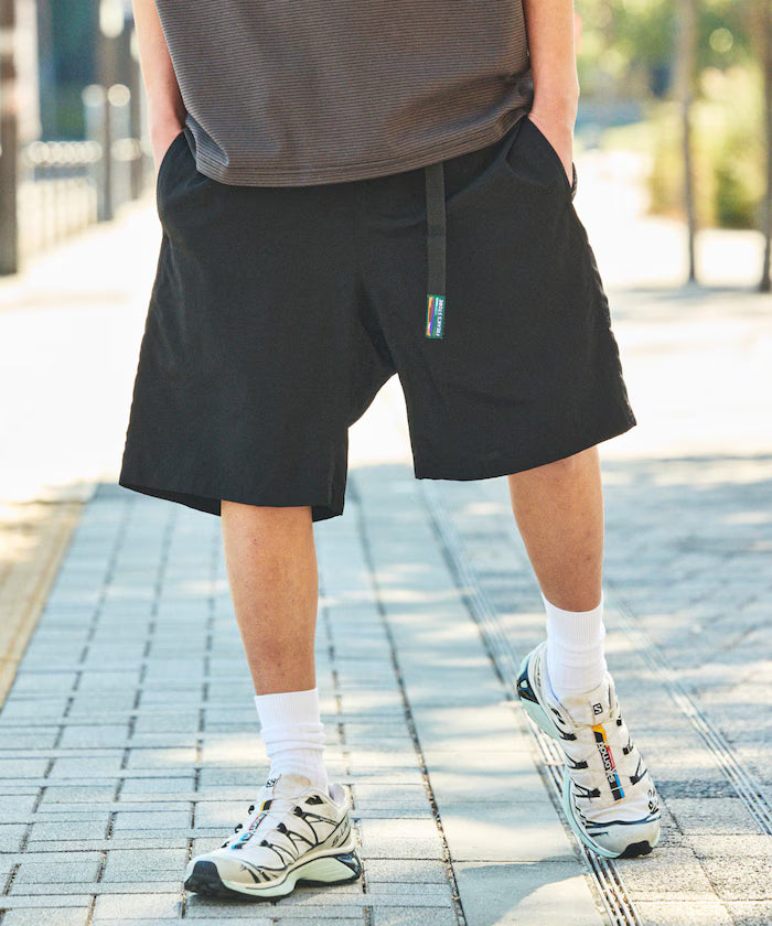 Nylon Climbing Easy Shorts [Limited Edition] - Black