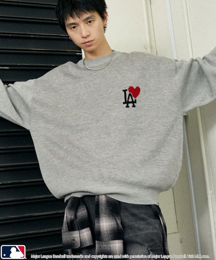 Custom HEART LOGO KNIT