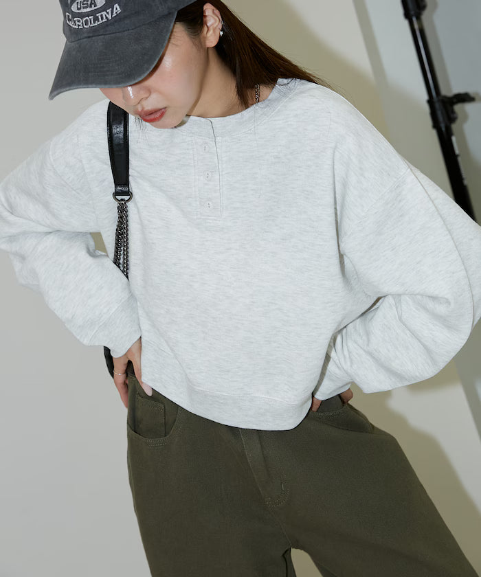 Henry Neck Sweat Pullover Limited Edition