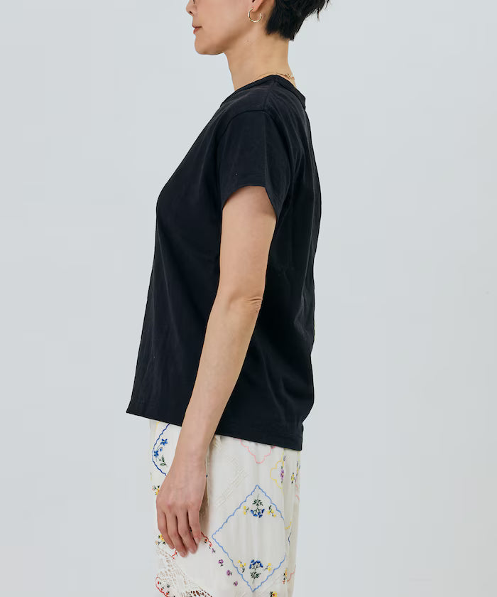 Oil Cut Process T-shirt