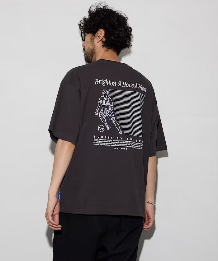 [Release on 5/22 at 12:00] Brighton & Hove Albion FC - SEAGULLS PLAYER LINE TEE