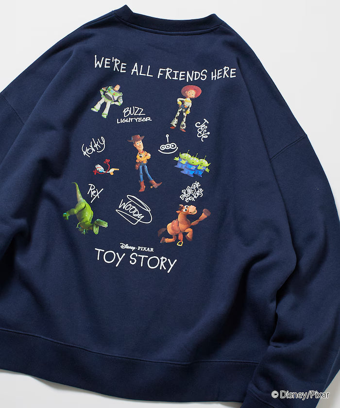 TOY STORY / Toy Story / Exclusive Back Print Crew Neck Sweat / RANDOM [Limited Edition]