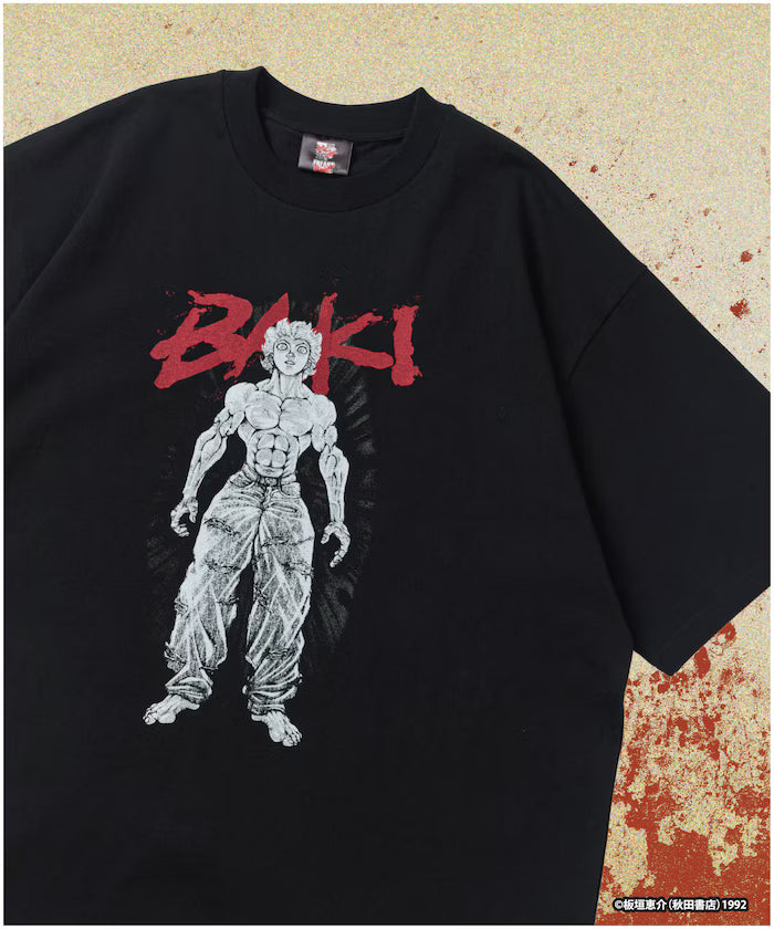 [June 12 12:00 Sale Start] Baku 「Hanma Baki/Awakening」 Print Crew Neck T-Shirt
