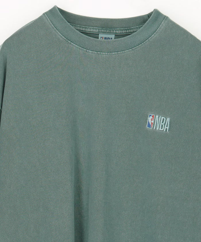 NBA × FREAK'S STORE Collaboration Random Team Logo Backprint Crewneck T-Shirt
