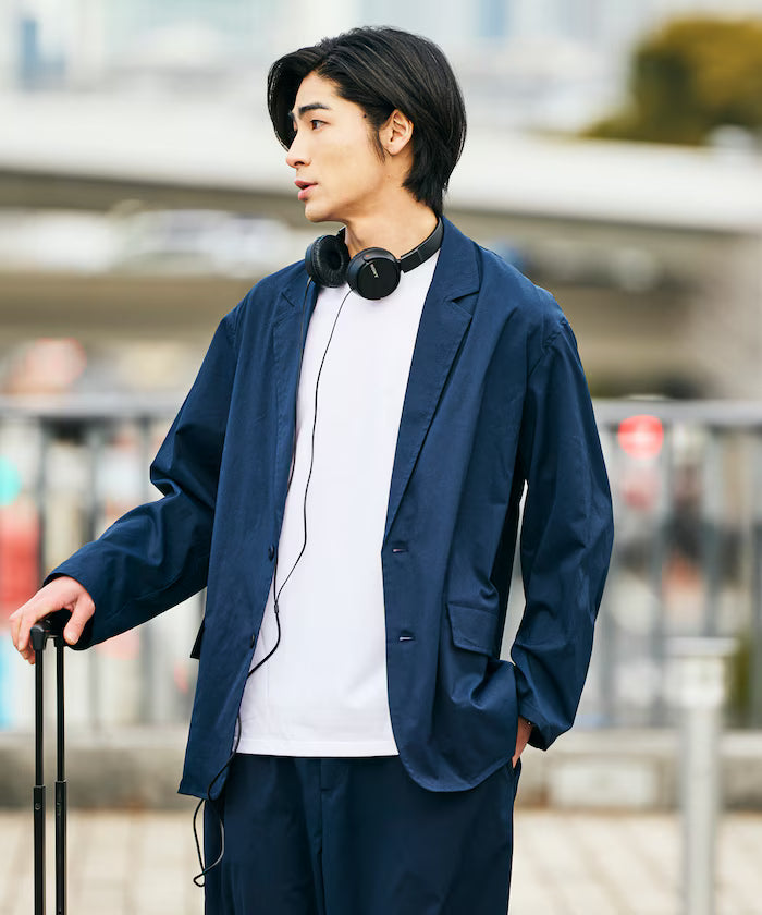 AiRide/Air Ride Relax Fit Packable Travel Set Up/Tailored Jacket/Wide Tapered Pants/Quick Dry/UV Cut 【Limited Edition】