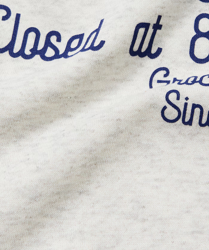 Big Silhouette Varsity Jacket Design Crew Neck Sweat / Back Print [Limited Edition]