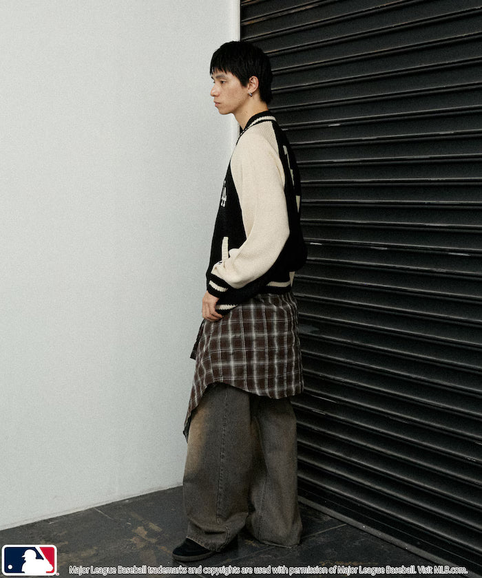 Custom ZIP KNIT CARDIGAN