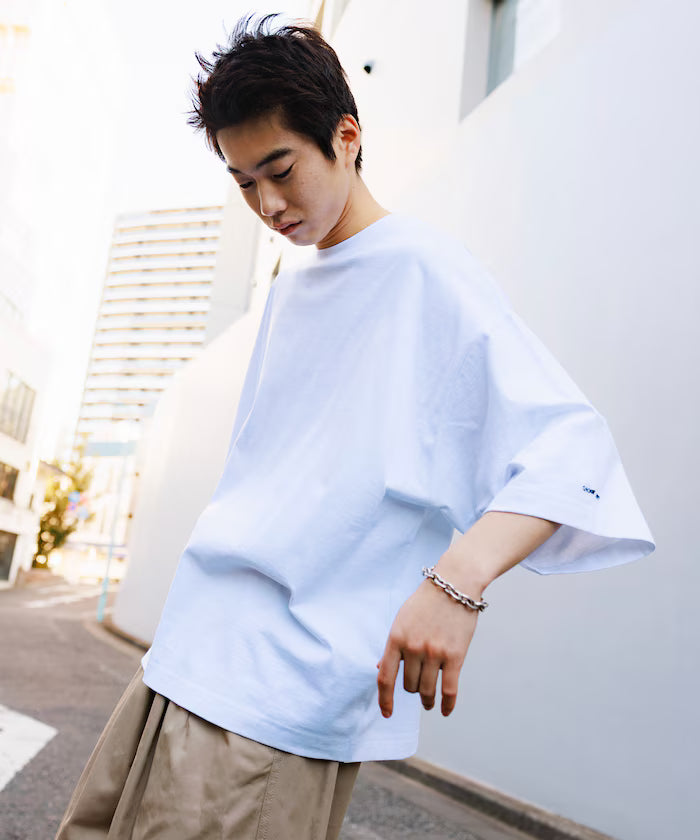 Big Silhouette One Point Crew Neck T-Shirt / Wide Silhouette [Limited Edition]
