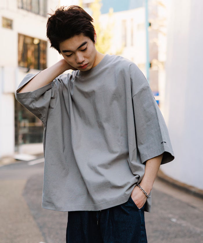 Big Silhouette One Point Crew Neck T-Shirt / Wide Silhouette [Limited Edition]