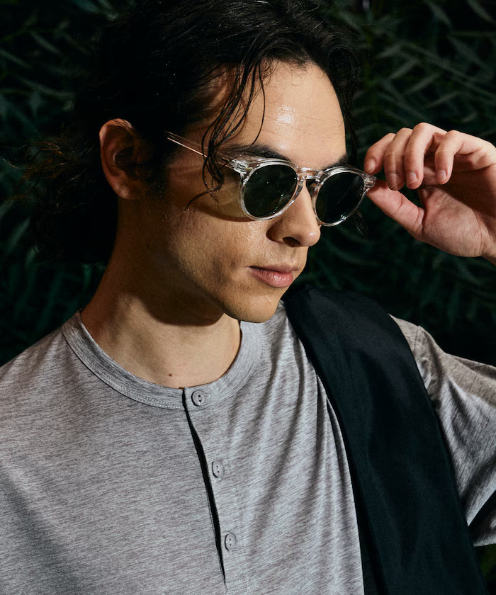 Color Fashion Glasses UV Cut Unisex Compatible [Limited Edition] - Natural