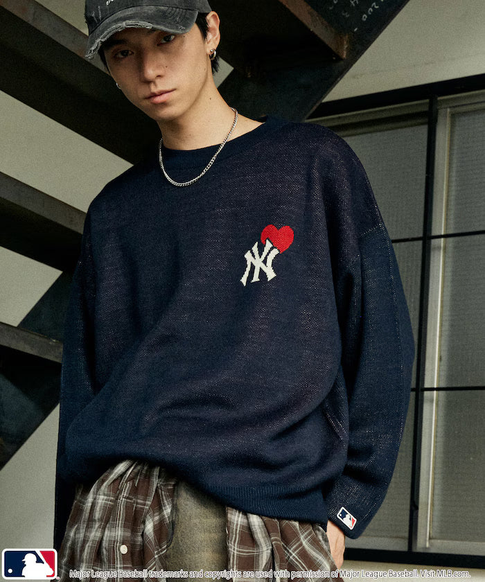Custom HEART LOGO KNIT