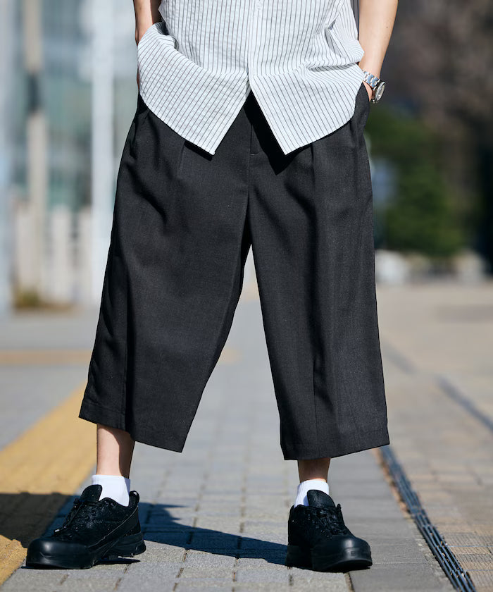 AiRide/Air Ride Wide Silhouette Squeequid Pants/Pocketable/Quick Dry/UV Cut [Limited Edition]