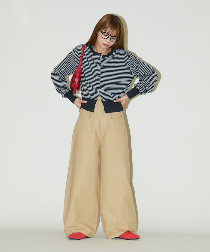 Barrel Pants with Slash Pocket Limited Edition