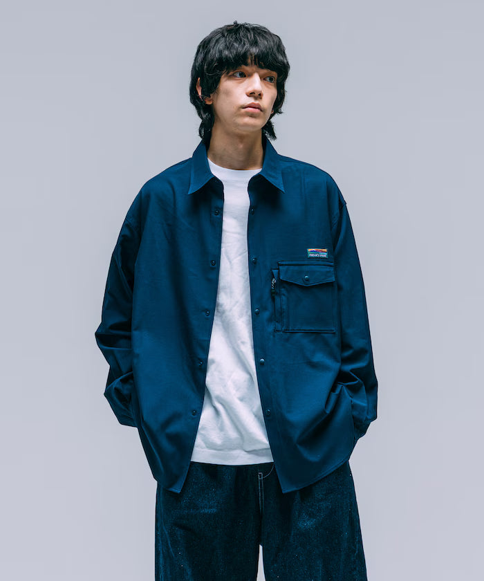 ALL WEATHER ACTIVE WEAR/All Weather Active Wear Relaxed Fit Pocket Shirt 【Limited Edition】