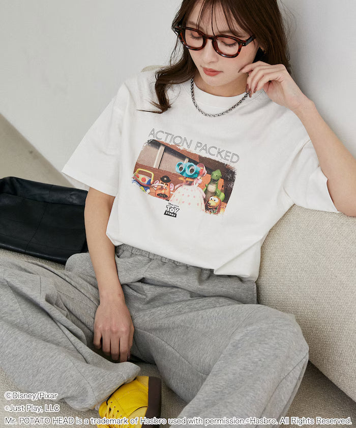 TOY STORY/トイ・ストーリー/ Photo Art T-Shirt Limited Edition - Off-White