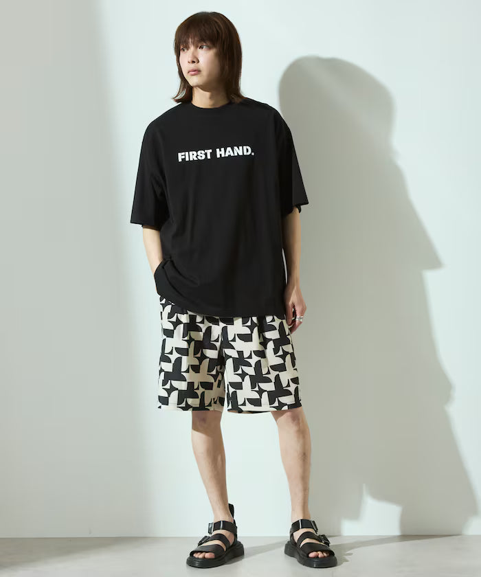 Pattern Easy Shorts / All-over Print Short Pants / Compatible with Setup