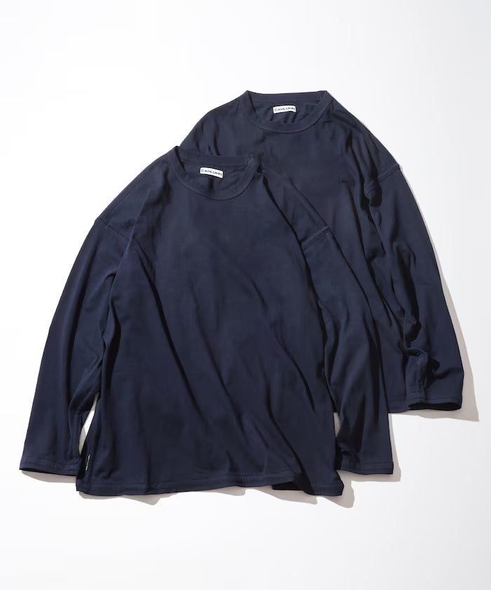 2-Pack Reversible Long Sleeve Tee “REGULAR FIT” - Navy