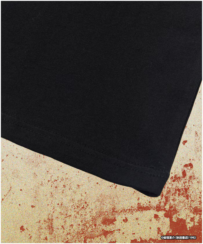 【June 12 12:00 Sale Start】 Baki 'Unyielding / Chiharu Shiba' Print Crew Neck T-Shirt