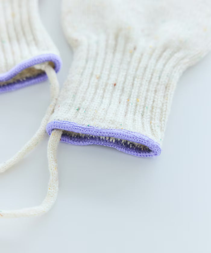 WOOL EASY SLIT GLOVE Wool Easy Glove with Smartphone-Compatible Slit