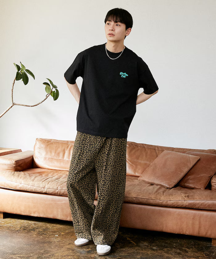 <Functional Material> STRATEGY Cat Print T-Shirt Limited Edition
