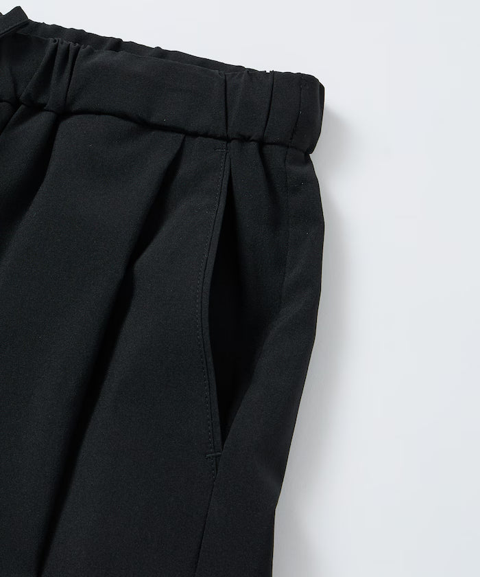 Relaxed Fit Linen Touch Setup/Open Collar Shirt/Wide Slacks [Limited Edition]