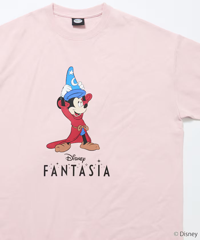 DISNEY/Mickey Mouse 'Fantasia'/Crew Neck Print T-Shirt 【Limited Edition】