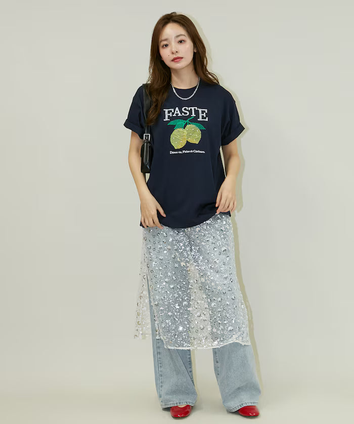 Lemon Embroidery T-shirt Limited Edition