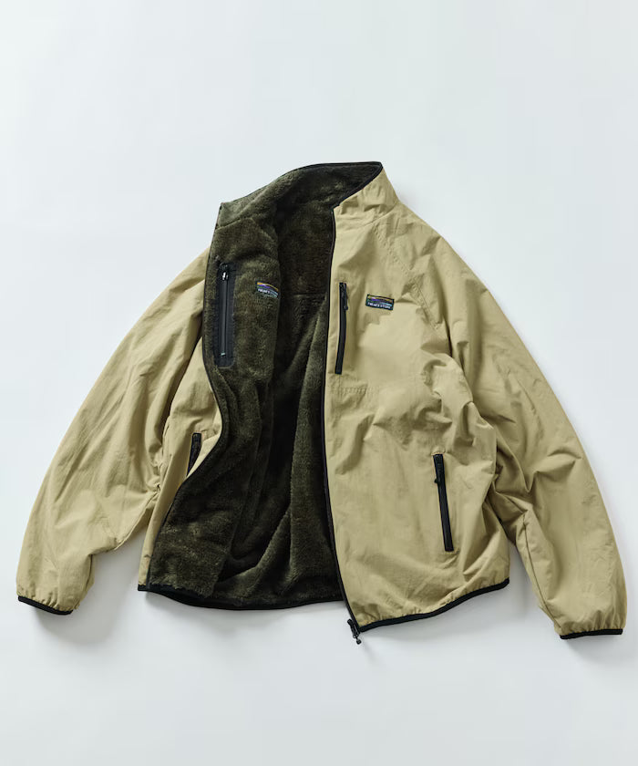 Relaxed Fit Nylon Fleece Reversible Blouson [Limited Release]