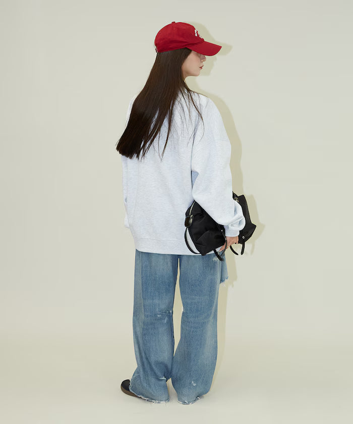 LOVE POP STUDIO FLOWER EMBROIDERY SWEAT【Limited Edition】