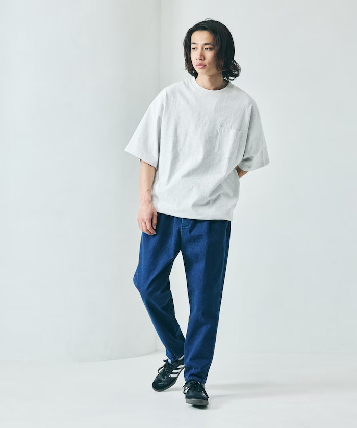 Basic Silhouette Stretch Easy Tapered Pants 【Limited Release】
