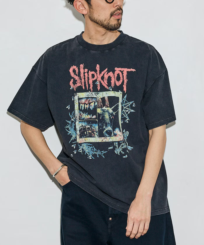 【EXCLUSIVE】Vintage-Like Slipknot Graphic T-Shirt / Slipknot