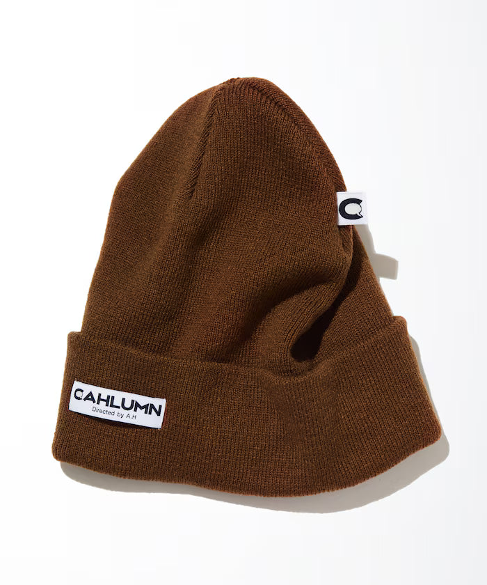 Acrylic Rib Watch Cap - Brown