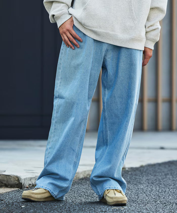 Wide Straight Denim Pants [Limited Edition]