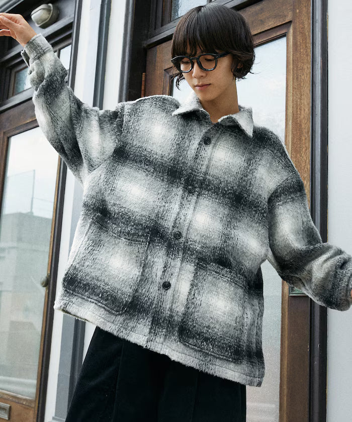 Shaggy Over Check Jacket [Limited Edition]