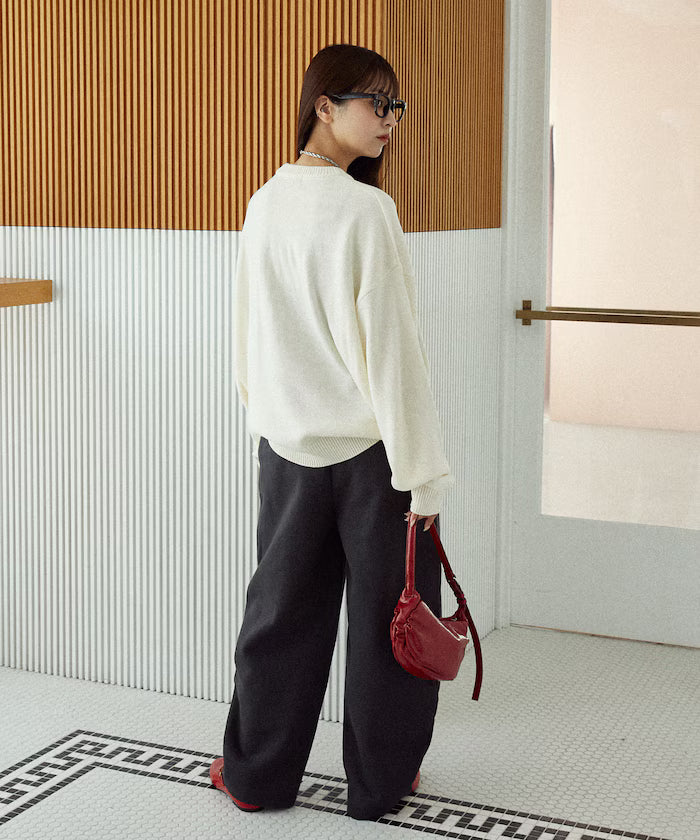 Mickey Mouse & Minnie Mouse/Mickey Mouse & Minnie Mouse/Sagara Embroidery Oversized Knit Limited Edition