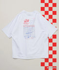 [TOY STORY] Exclusive Big Silhouette Back Print Crew Neck T-Shirt / Pizza Planet [Limited Edition] - White