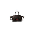 LAUGHING EMOJI LEATHER BAG : BLACK - BLACK