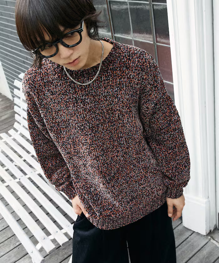 Mall Yarn Crew Neck Knit 【Limited Edition】