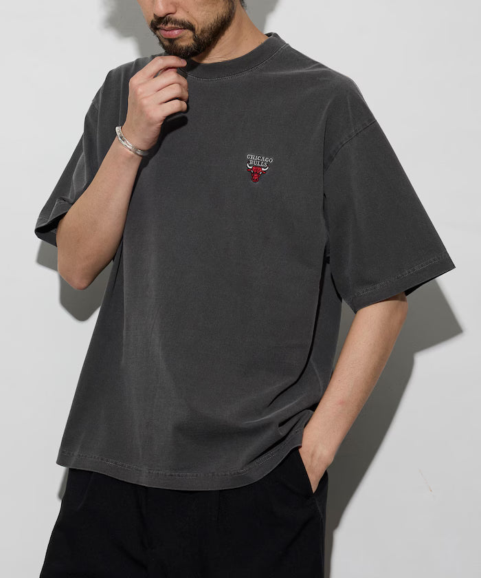 NBA × FREAK'S STORE Special Team Illustration Graphic Back Print Crew Neck T-Shirt