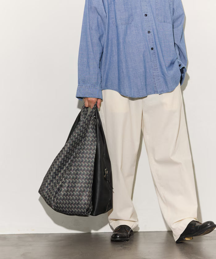 All-over Monogram Print Market Bag Medium Size