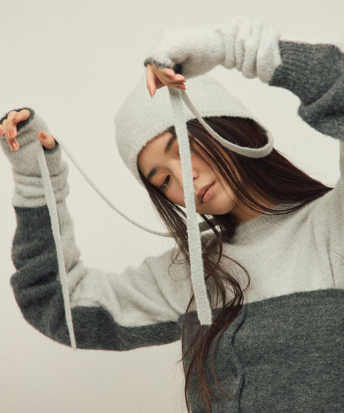 Alpaca Blend Multiway Knit Beanie