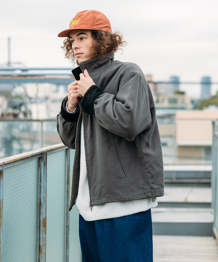 Big Silhouette Corduroy Switch Duck Blouson [Limited Edition]